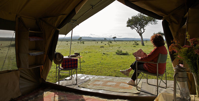 A safari straight “Out of Africa”.